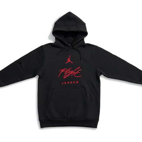 BUZO JORDAN FLIGHT NEGRO CON ROJO